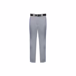 Russell R11LGM.B9R.3XL Adult Piped Diamond Series 2.0 Baseball Pant, Baseball Gray & Royal - 3XL