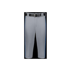Russell R21LGM.B9R.S Adult Piped Diamond Series Knicker 2.0 Pant, Baseball Gray & Royal - Small