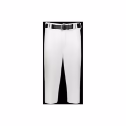 Russell R21LGM.WBK.M Adult Piped Diamond Series Knicker 2.0 Pant, White & Black - Medium