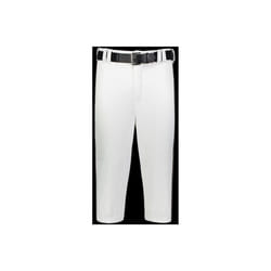 Russell R21LGM.WBK.M Adult Piped Diamond Series Knicker 2.0 Pant, White & Black - Medium