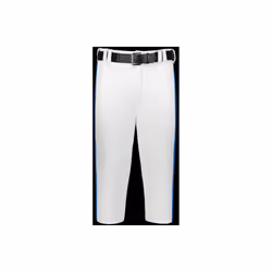 Russell R21LGM.WRO.L Adult Piped Diamond Series Knicker 2.0 Pant, White & Royal - Large