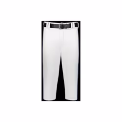 Russell R21LGB.WNA.L Youth Piped Diamond Series 2.0 Knicker Pant, White & Navy - Large