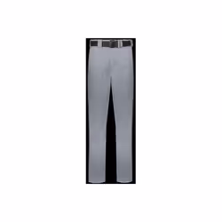 Russell R14DBM.B9B.L Adult Piped Change Up Baseball Pant, Baseball Gray & Black - Large