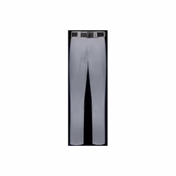 Russell R14DBM.B9N.M Adult Piped Change Up Baseball Pant, Baseball Gray & Navy - Medium