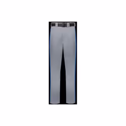 Russell R14DBM.B9R.S Adult Piped Change Up Baseball Pant, Baseball Gray & Royal - Small