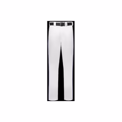 Russell R14DBM.WNA.2XL Adult Piped Change Up Baseball Pant, White & Navy - 2XL