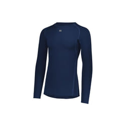 Russell R20CPM.NAV.3XL Long Sleeve Compression T-Shirt, Navy - 3XL