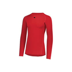 Russell R20CPM.TRR.2XL Long Sleeve Compression T-Shirt, True Red - 2XL