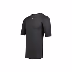 Russell R21CPM.BLK.M Half Sleeve Compression T-Shirt, Black - Medium
