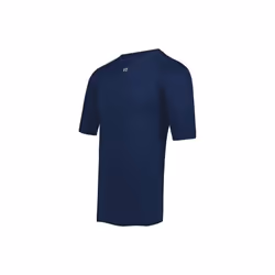 Russell R21CPM.NAV.2XL Half Sleeve Compression T-Shirt, Navy - 2XL