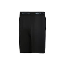 Russell R24CPM.BLK.3XL Compression Shorts, Black - 3XL