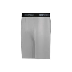 Russell R24CPM.GSV.3XL Compression Shorts, Grid Iron Silver - 3XL