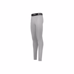 Russell R25CPM.GSV.3XL Compression Full Length Tight, Grid Iron Silver - 3XL
