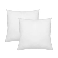 Digital Decor Premium Throw Pillow Inserts Sham - Decorative White Square Form Pillow Inserts - Perfect for Bedroom  Sofa & Couch (1 Pack)