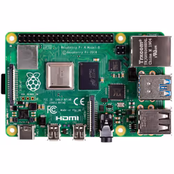 Raspberry Pi 4 Model B, 1.5 MHz, BCM2711, 4096 MB, LPDDR4, MicroSD (TransFlash), 2.0/3.2 Gen 1 (3.1 Gen 1)