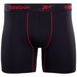 Reebok Men's Active Underwear - Sport Soft Performance Boxer Briefs (4 Pack)  Size Medium  All Black