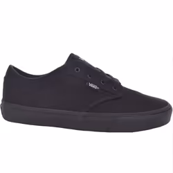 Vans Juniors Kids Atwood Casual Low Top Canvas Trainers Sneakers Shoes - Black - 13K UK, Black