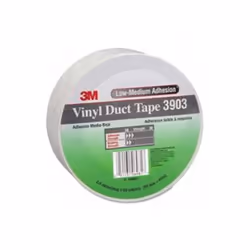 3M Industrial Vinyl Duct Tape 3903- White- 2 in. x 50 Yds Roll