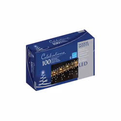 Celebrations 40810-71 5.67 ft. Clear LED Icicle Light Set - Pack of 12
