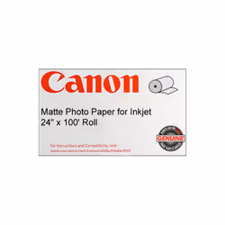 Canon Matte Coated Paper 170 gsm 24'' x 100 feet Roll