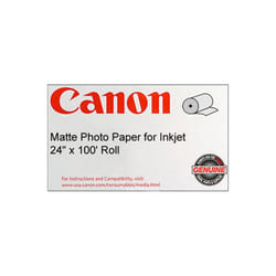 Canon  Matte Coated Paper  170 gsm  24&apos;&apos; x 100 feet  Roll