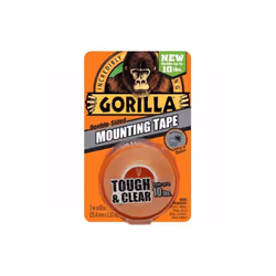 Gorilla 6065001 1 x 60 in. Tough & Clear Mounting Tape Roll