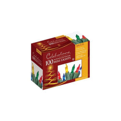 Celebrations 4001-71 Mini Light Set 100 Multi-Color Lights - pack of 24