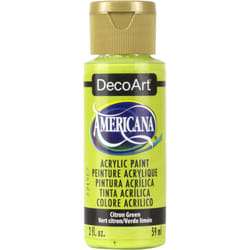 DecoArt Americana Acrylic Paint  2-Ounce  Citron Green