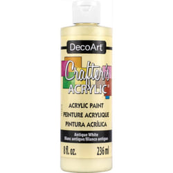 Crafter's Acrylic All-Purpose Paint 8oz-Antique White