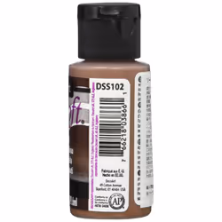 DecoArt DSS102-26 SoSoft Fabric Acrylics Paint  1-Ounce  Brown