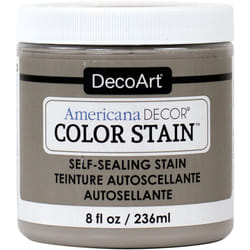 Americana Decor Color Stains 8oz-Ash Grey