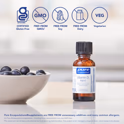 - Vitamin D3 Liquid - Hypoallergenic Support for Bone and Immune Health - 22.5ml