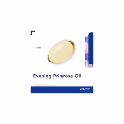 - Evening Primrose Oil 1000mg - Cold-Pressed Solvent-Free Evening Primrose Oil - 100 Softgel Capsules