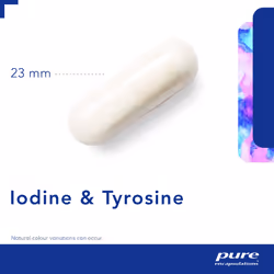 - Iodine & Tyrosine - Thyroid Function and Nervous System - 60 Capsules