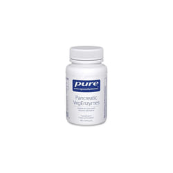 Pure Encapsulations - Pancreatic VegEnzymes - Vegetarian Digestive Enzymes with 5000 FIP - 180 Capsules