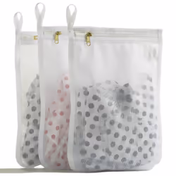 TENRAI Delicates Laundry Bags, Bra Fine Mesh Wash Bag for Underwear, Lingerie, Bra, Pantyhose, Socks, Use YKK Zipper, Have Ha ...