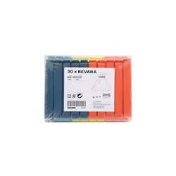 Ikea Bevara Sealing Clip Multicolor, IKEA-Bevara-Clip-Multicolor-1pk