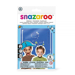 Snazaroo 1198011 stencil Blue Art stencil
