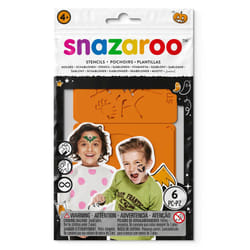 Snazaroo 1198013 stencil Orange Art stencil