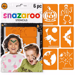 Snazaroo 1198013 stencil Orange Art stencil