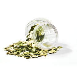 Bio Glitter Face and Body Paint, Biodegradable Chunky Gliter, Gold Colour, 3g