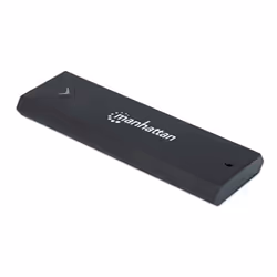 Manhattan M.2 NVMe SSD Enclosure, USB-C Female Connection, 10 Gbps (USB 3.2 Gen2 aka USB 3.1), UASP-compliant, SuperSpeed+ USB, Aluminum, Black, Three Year Warranty, Box - Additional view 4