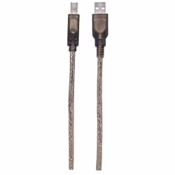 Manhattan USB-A to USB-B Cable, 15m, Male to Male, Active, Black, 480 Mbps (USB 2.0), Built-in Chipset With Amplification, Equivalent to USB2HAB50AC, Hi-Speed USB, Three Year Warranty, Polybag - Additional view 4