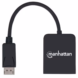 Manhattan DisplayPort 1.2 to 2-Port HDMI Splitter Hub with MST, 4K@30Hz, USB-A Powered, Video Wall Function, HDCP 2.2, Black, Three Year Warranty, Blister - Additional view 4