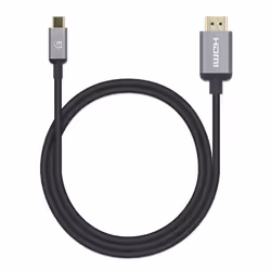 Manhattan USB-C to HDMI Cable, 4K@60Hz, 1m, Black, Equivalent to CDP2HD2MBNL, Male to Male, Three Year Warranty, Polybag - Additional view 5