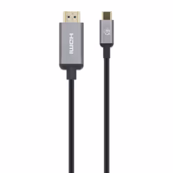 Manhattan USB-C to HDMI Cable, 4K@30Hz, 2m, Black, Equivalent to CDP2HD2MBNL, Male to Male, Three Year Warranty, Polybag - Additional view 4