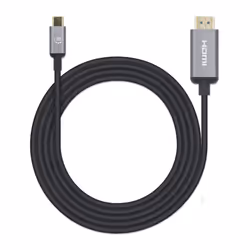 Manhattan USB-C to HDMI Cable, 4K@30Hz, 2m, Black, Equivalent to CDP2HD2MBNL, Male to Male, Three Year Warranty, Polybag - Additional view 5