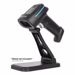 Manhattan 2D Long Range LED Barcode Scanner, USB, 450mm Scan Depth, Max Ambient Light 100,000 lux (sunlight), Supports symbologies - 1D (x21 versions) and 2D (x10 versions), Scanner RJ45 to USB 1.8m cable (most popular type, which is USB-A), Black - Additional view 6