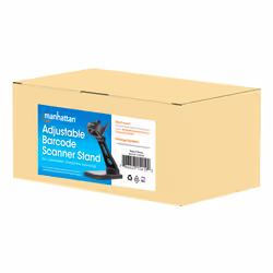 Manhattan Adjustable Barcode Scanner Stand, Height and Angle Adjustable, suitable for barcode scanner products 153997, 154116 and 154185, Black - Additional view 8