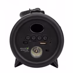 Manhattan Camouflage Bluetooth Speaker (Clearance Pricing), Decent Sound Output (3W), 3 hour Playback time, FM Radio, Range 10m, microSD card reader (32GB), Aux 3.5mm connector, USB-A charging cable included, 1200mAH battery, Bluetooth v5, 3 Years Warranty, Boxed - Additional view 4